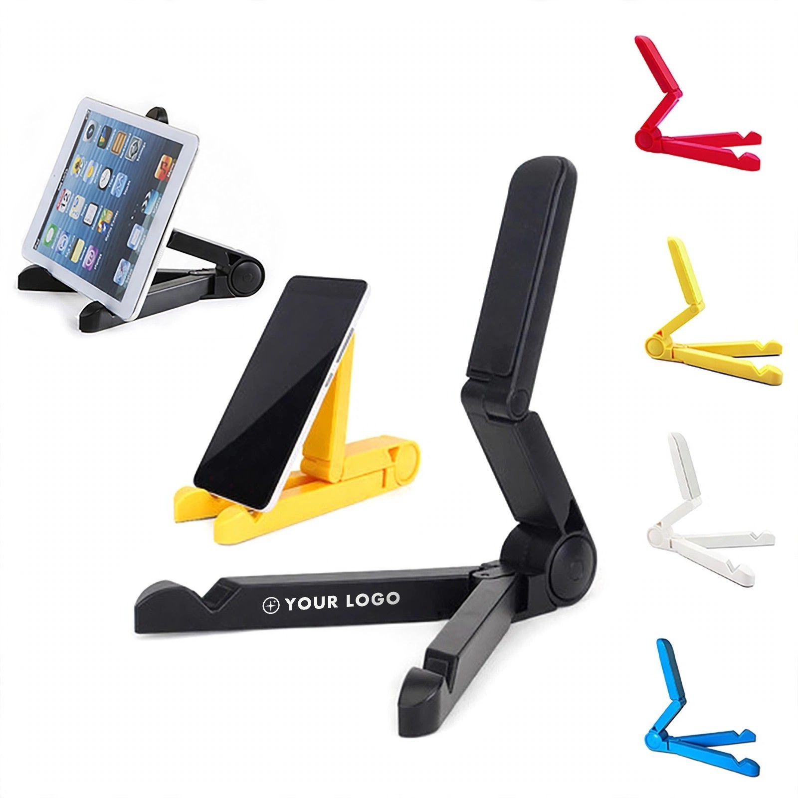 Compact Folding Phone and Tablet Stand