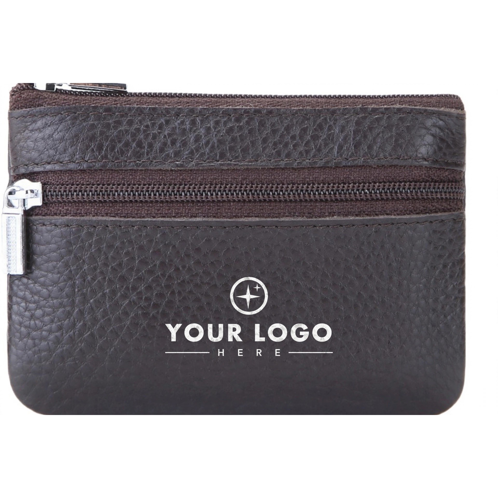 Short PU Leather Wallet With Coin Compartment