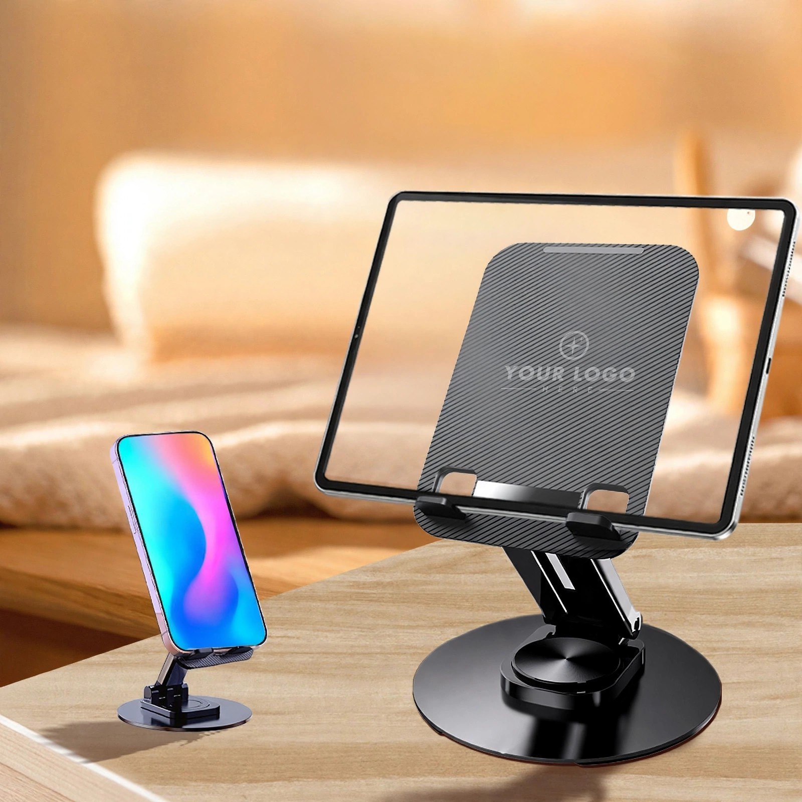 Rotating Folding Phone and Tablet Stand