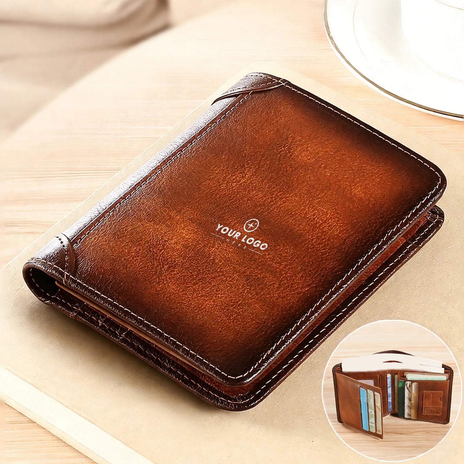 Spacious Multi-Pocket RFID Wallet