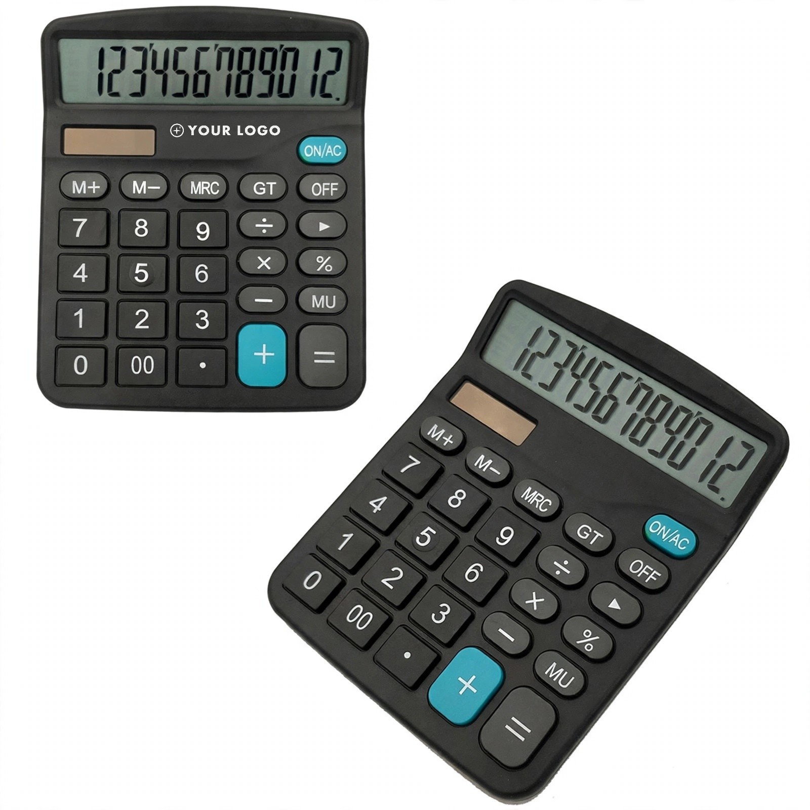 12-Digit Solar Desk Calculator