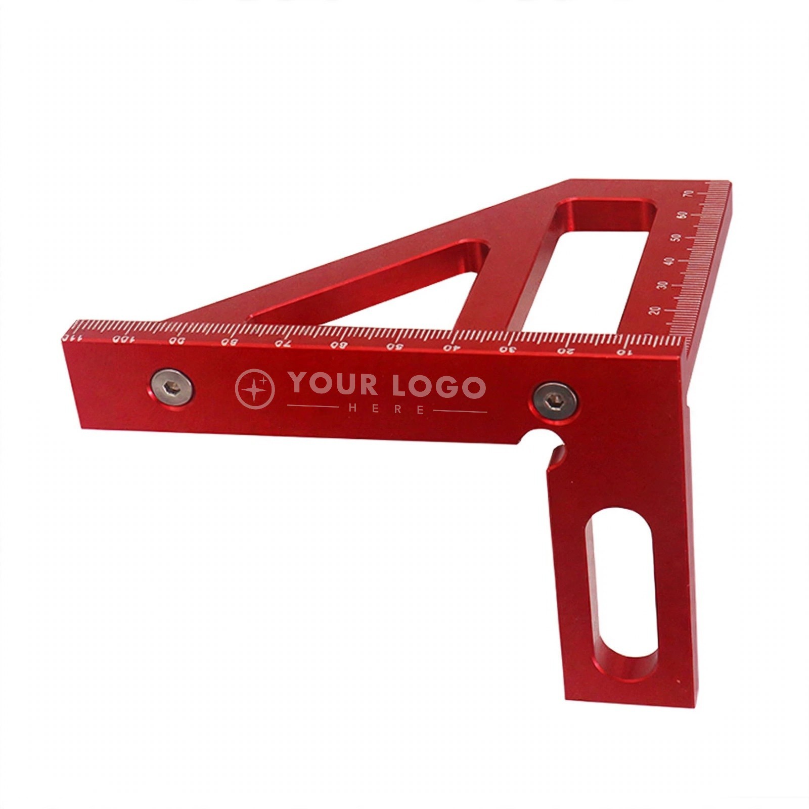 Cast Aluminum Multi-Angle Carpentry Ruler