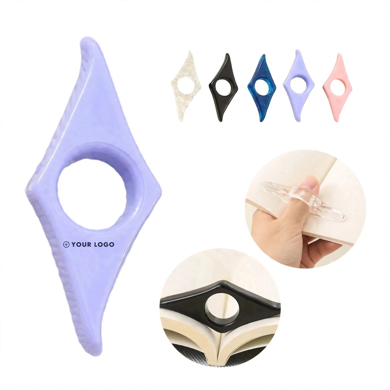 Acrylic Thumb Book Page Holder