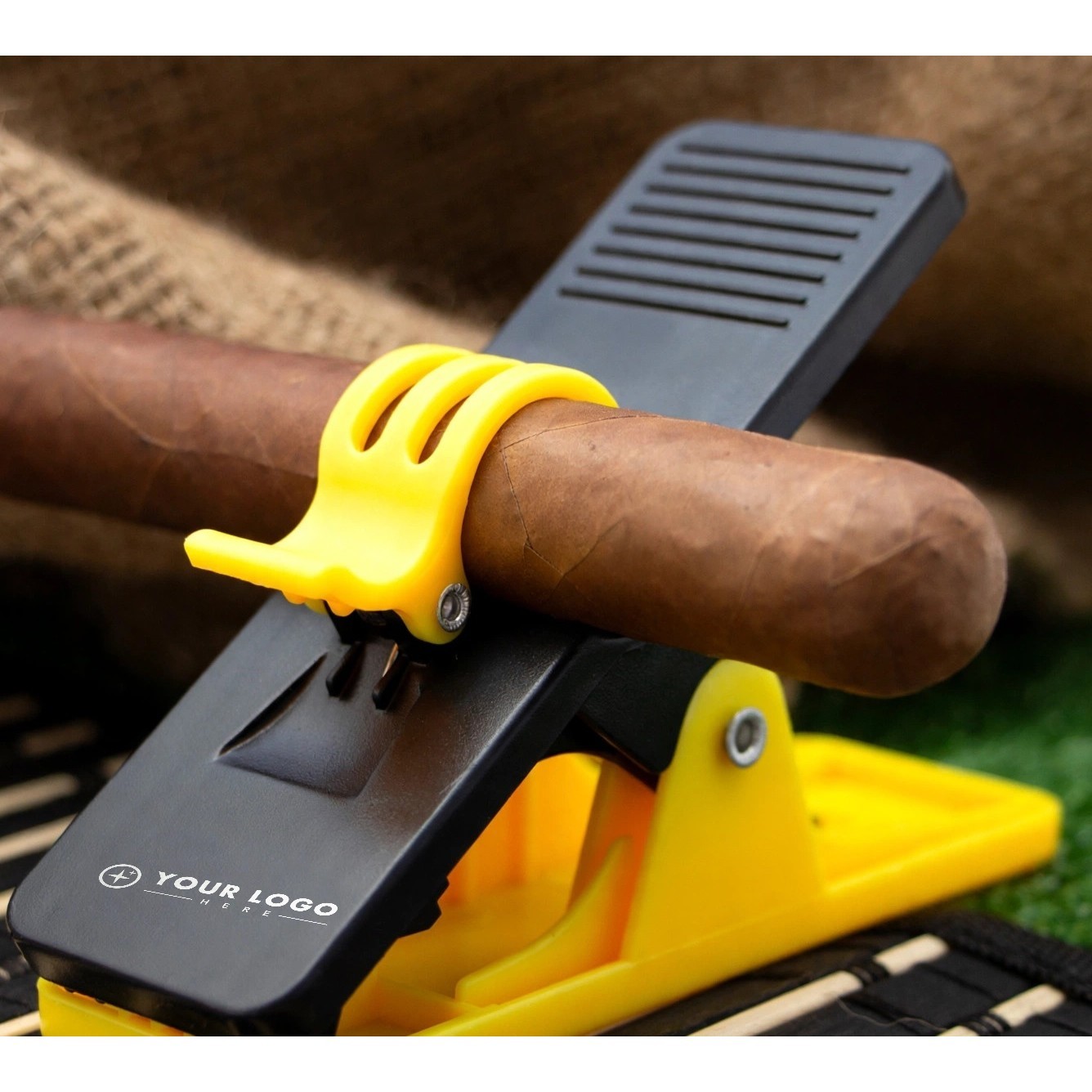 Compact PP Cigar Clip Holder