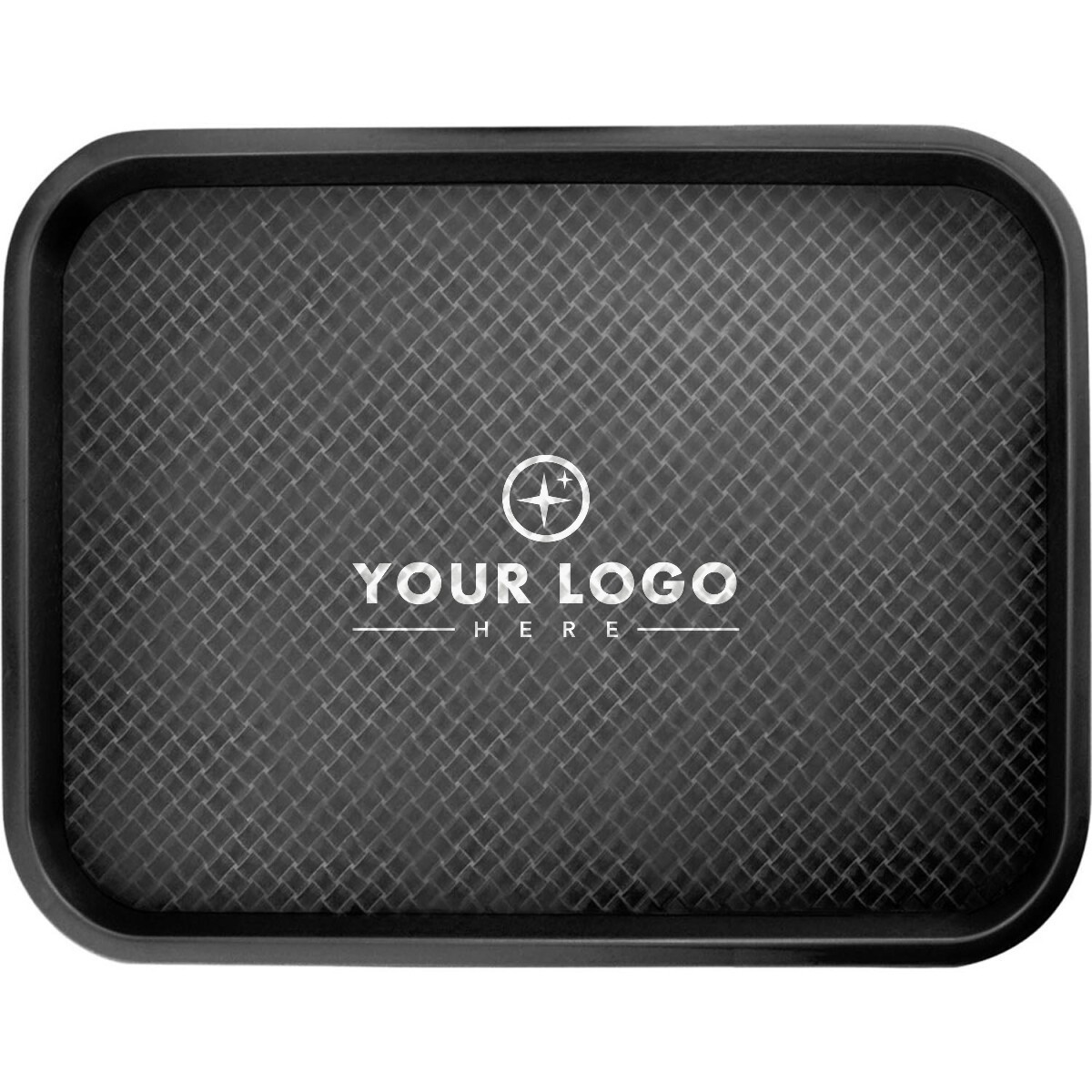Textured Plastic Fast Food Serving Tray