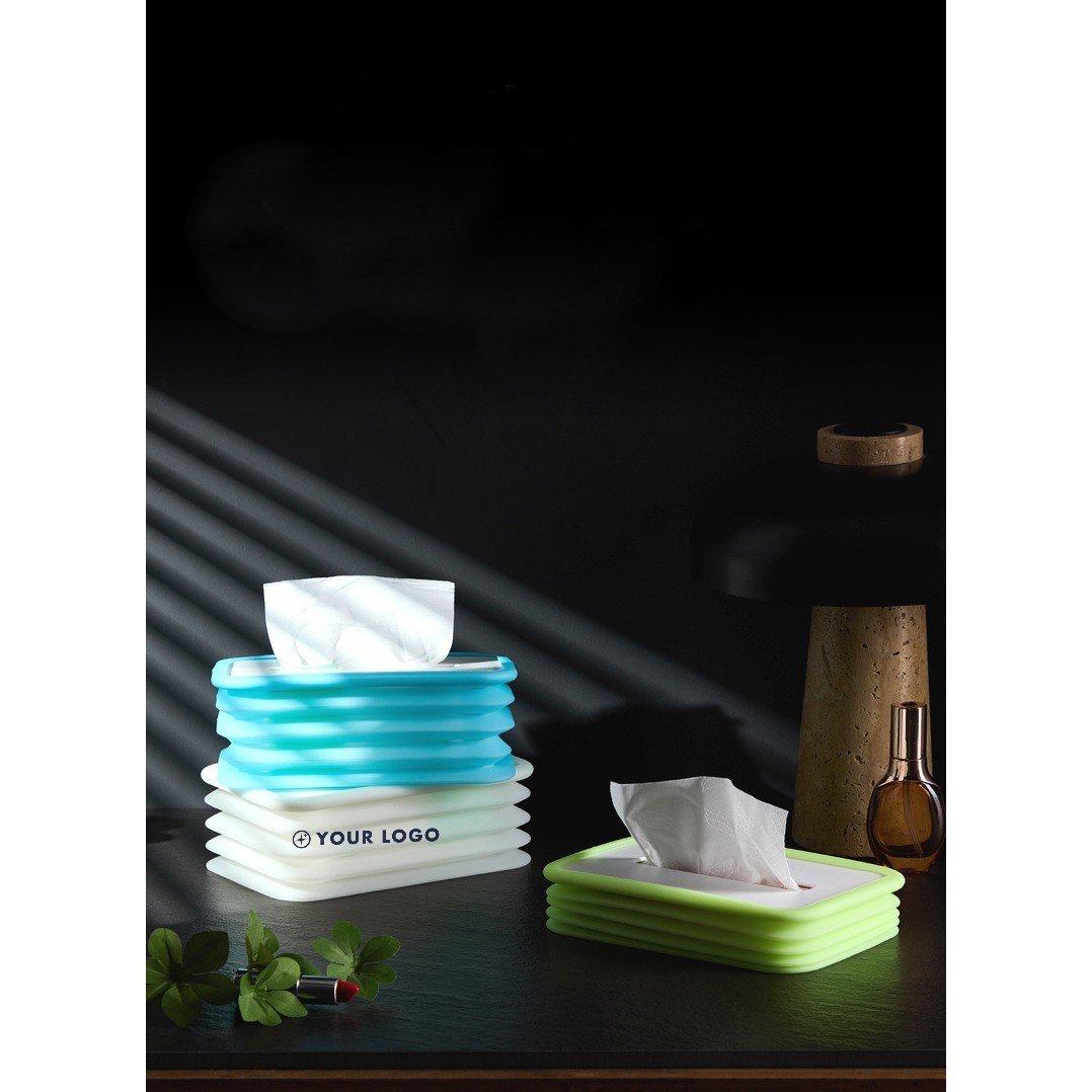 Glow-in-the-Dark Silicone Tissue Box