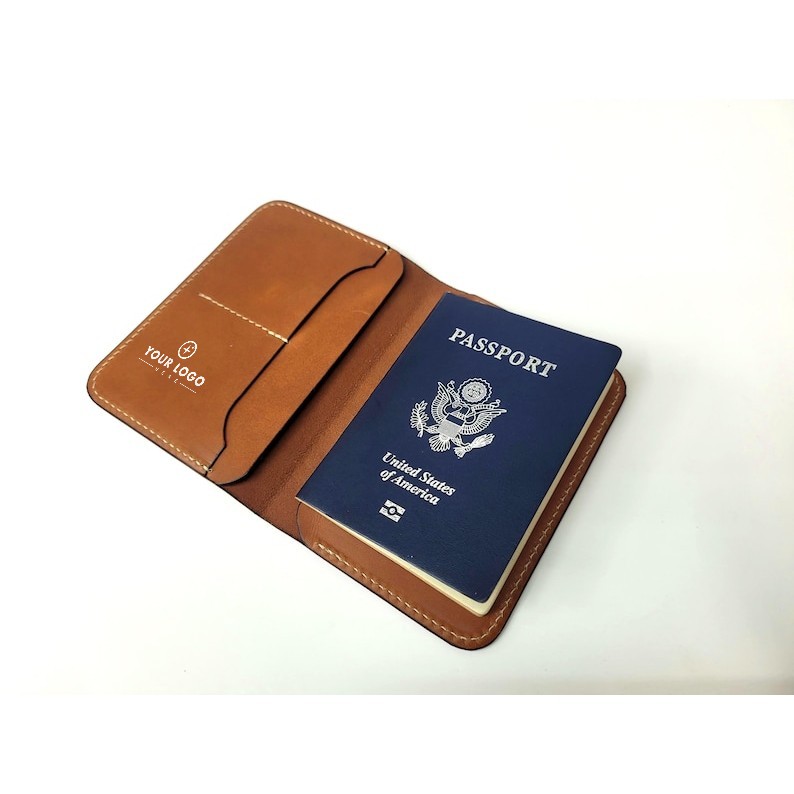 Handmade Genuine Leather Passport Holder