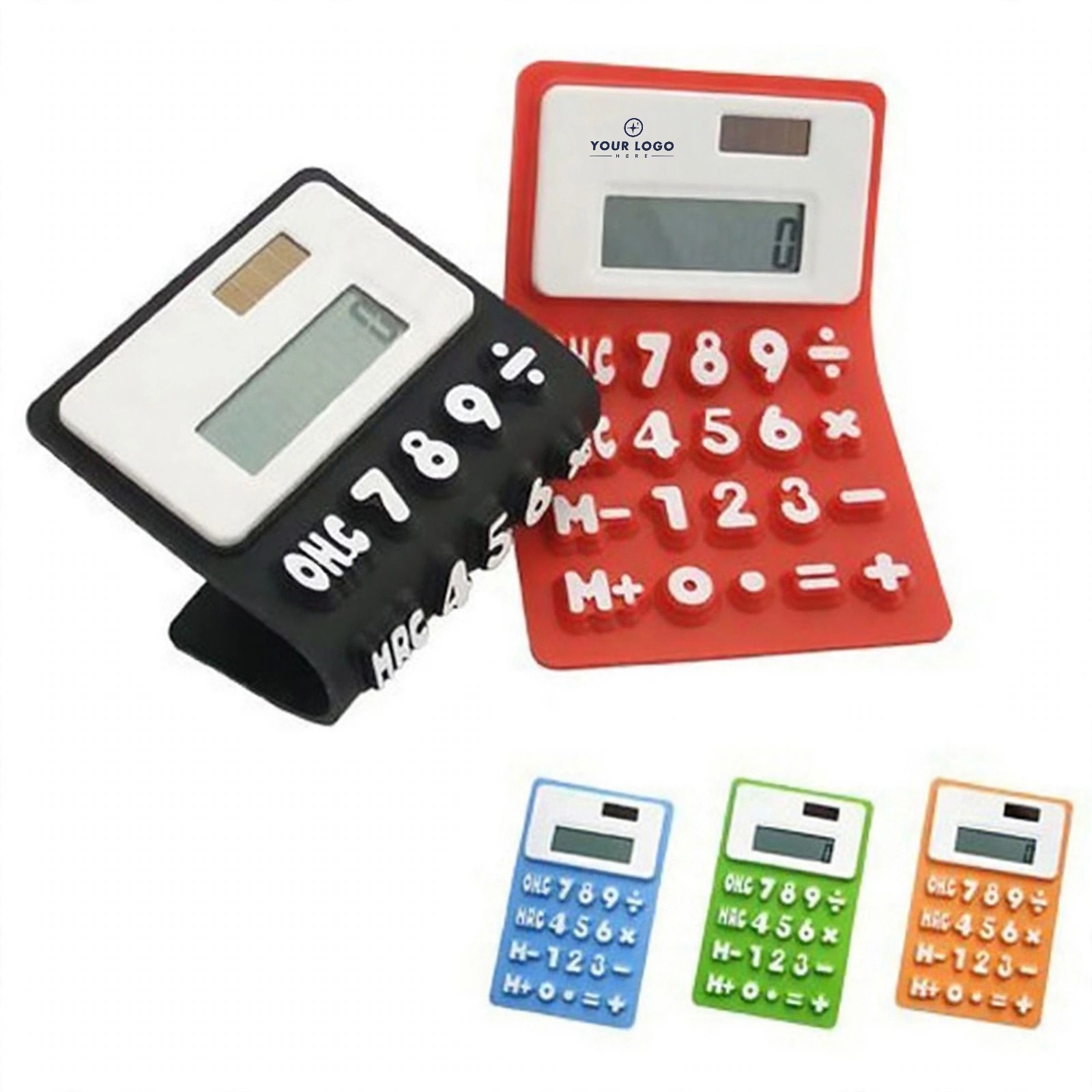 Silicone Folding Solar Calculator