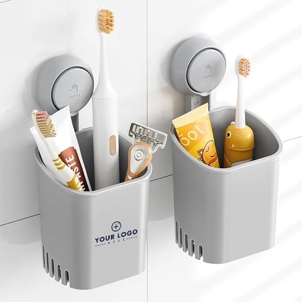 Suction Cup Toothbrush and Razor Holder