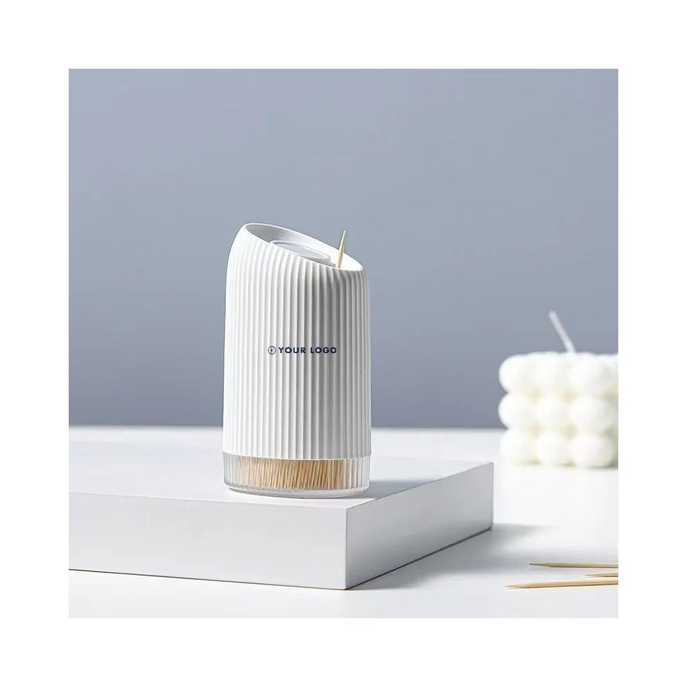 Compact Plastic Toothpick Holder