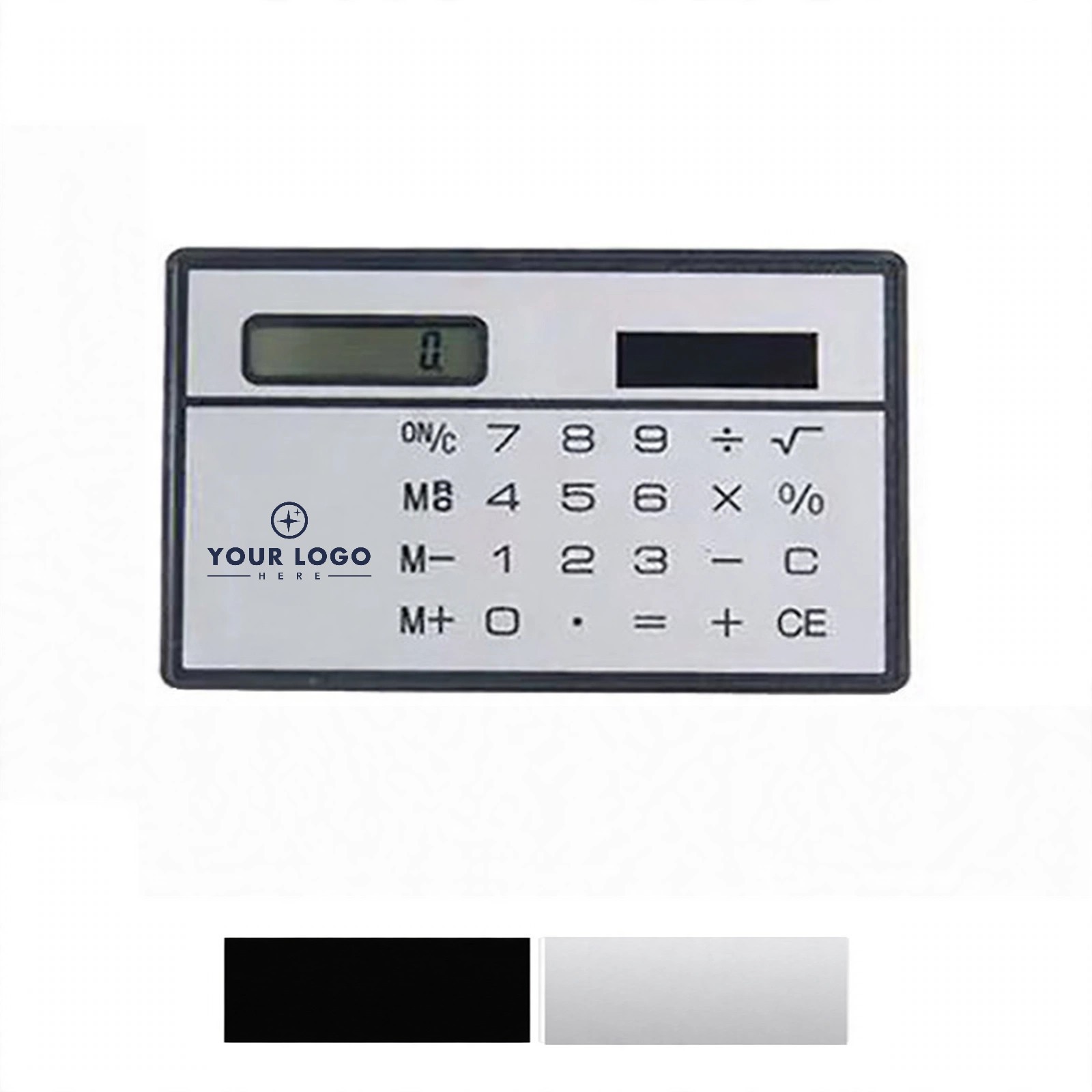 Ultra-Thin Credit Card Size Solar Calculator