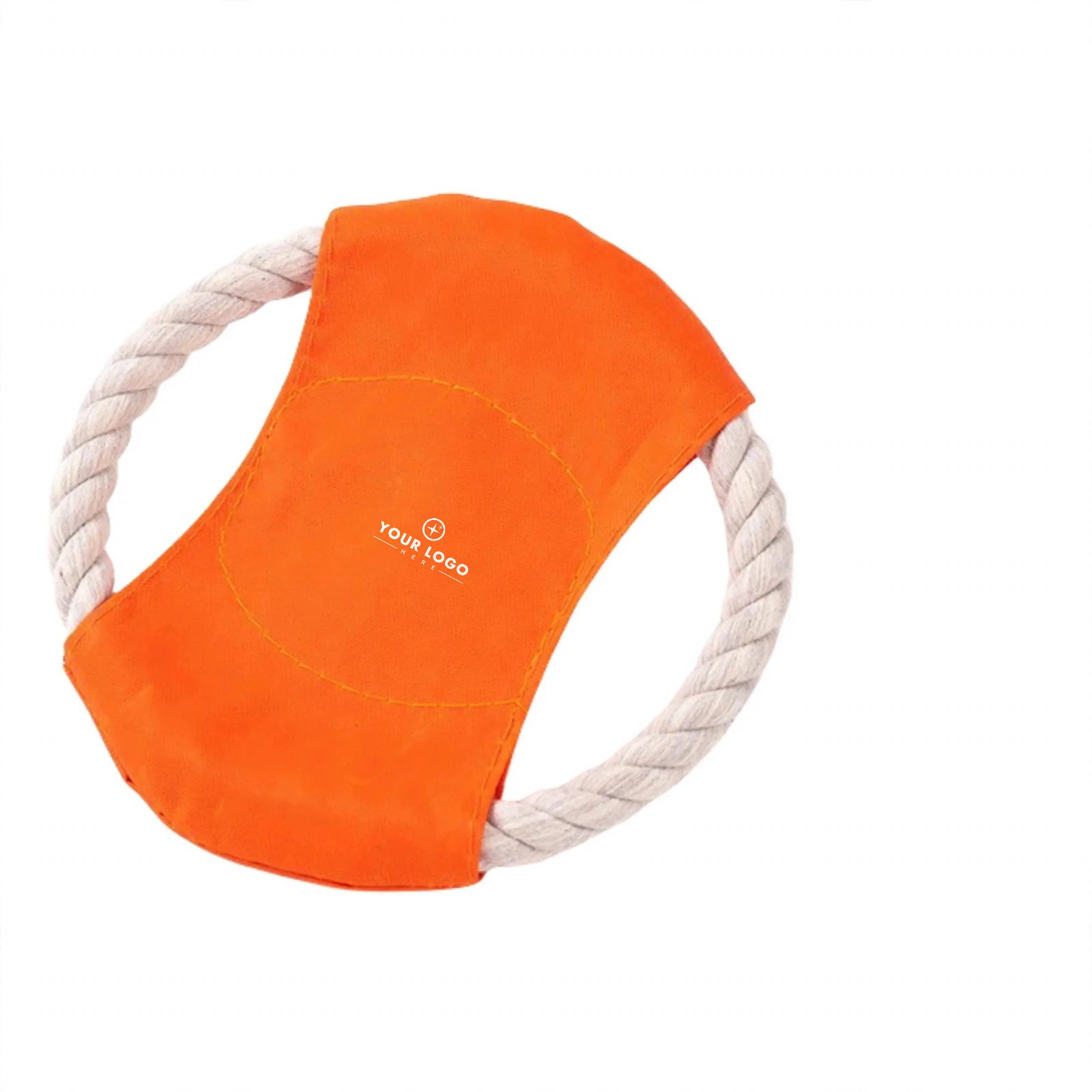 Braided Rope Flying Disc Dog Toy