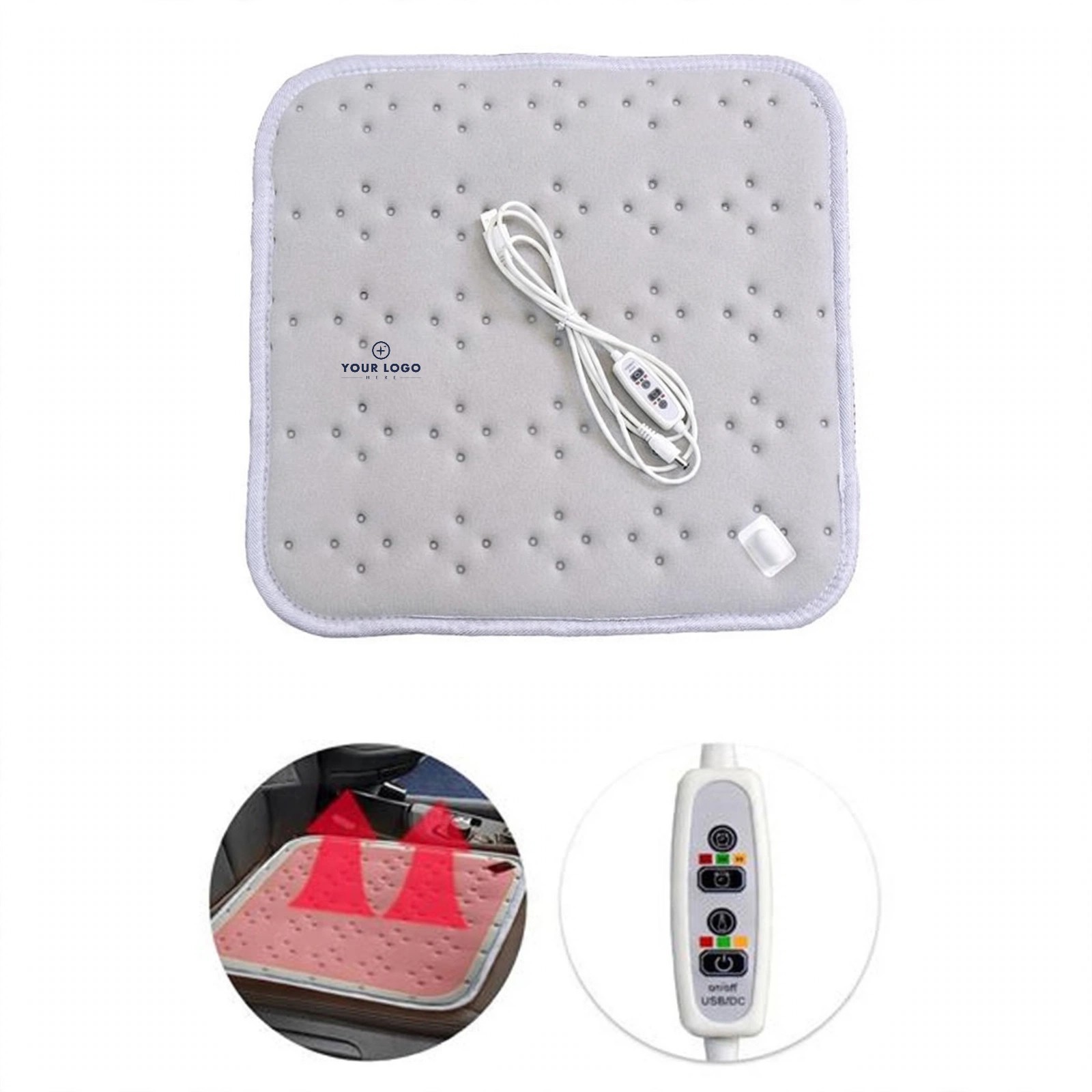 Small Plush Electric Heating Pad