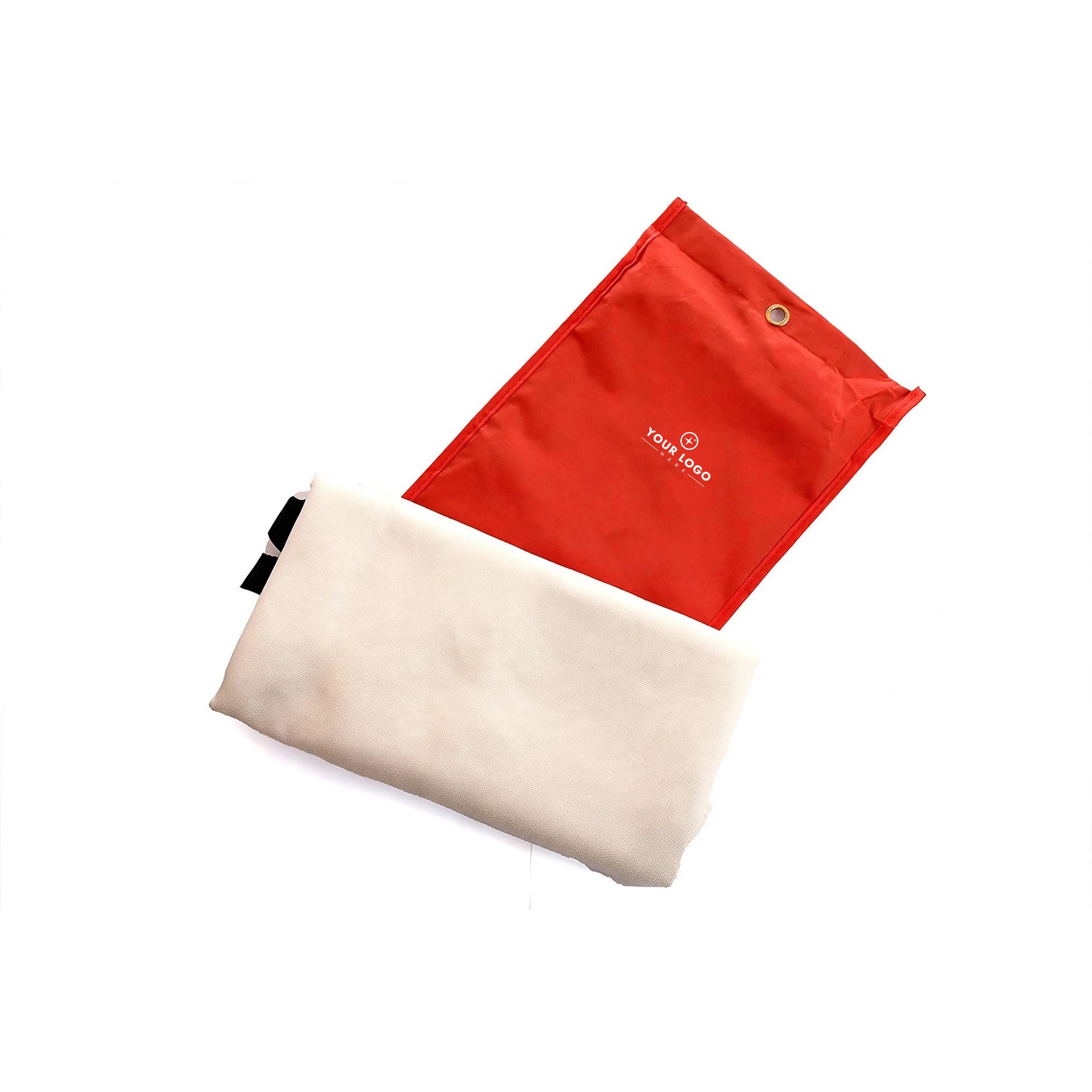 Fiberglass Emergency Fire Blanket With Pouch