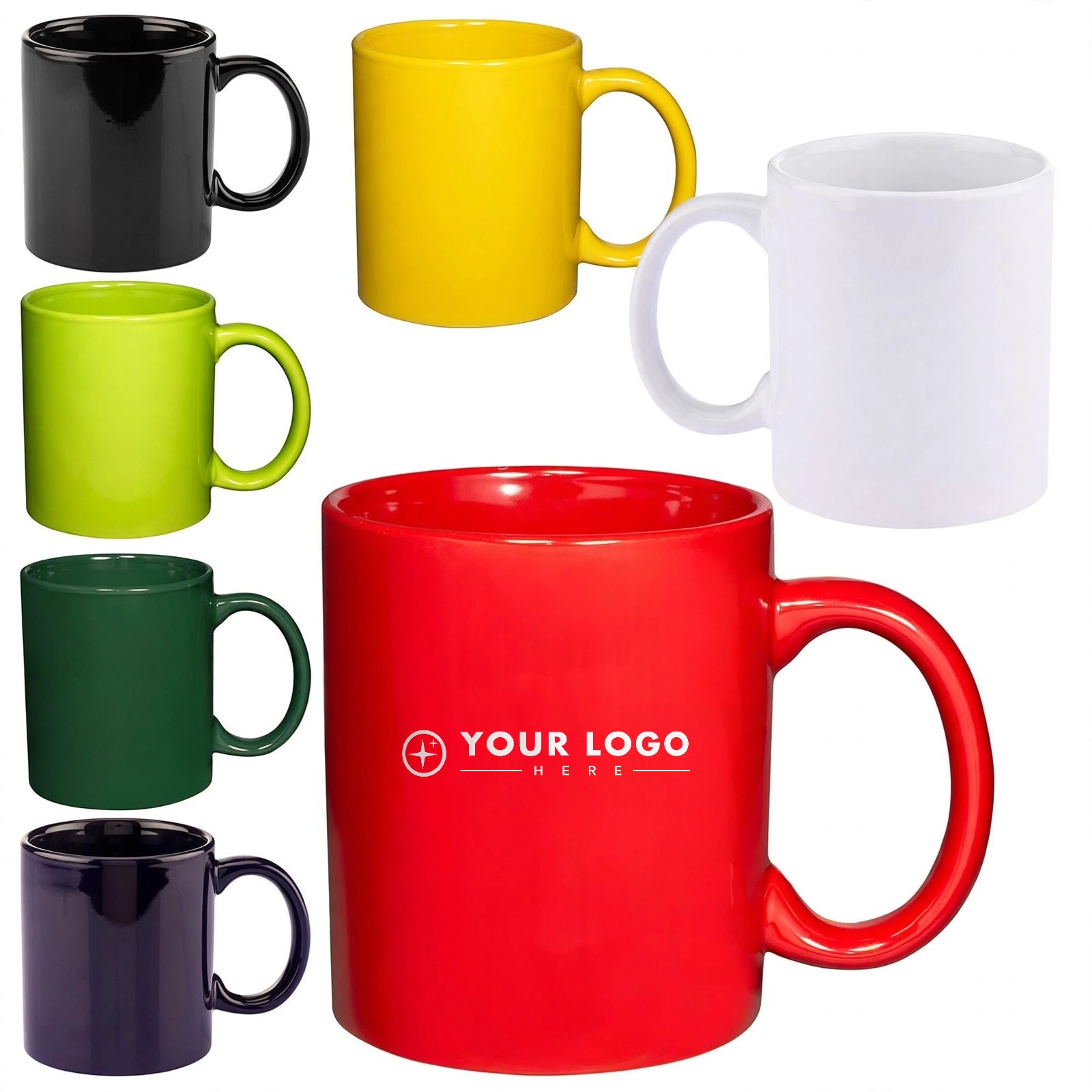 12 Oz. Glossy Ceramic Stoneware Mug