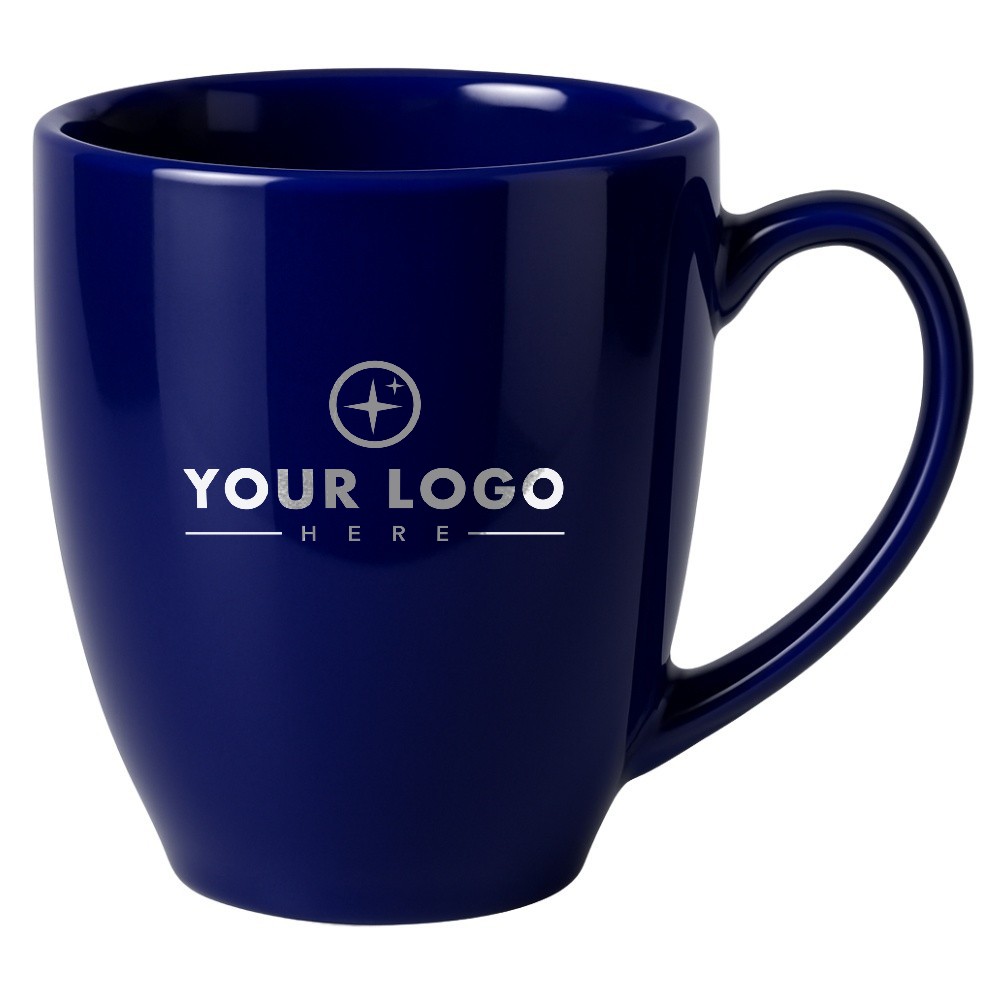 14 Oz. Jumbo Ceramic Mug With C-Handle