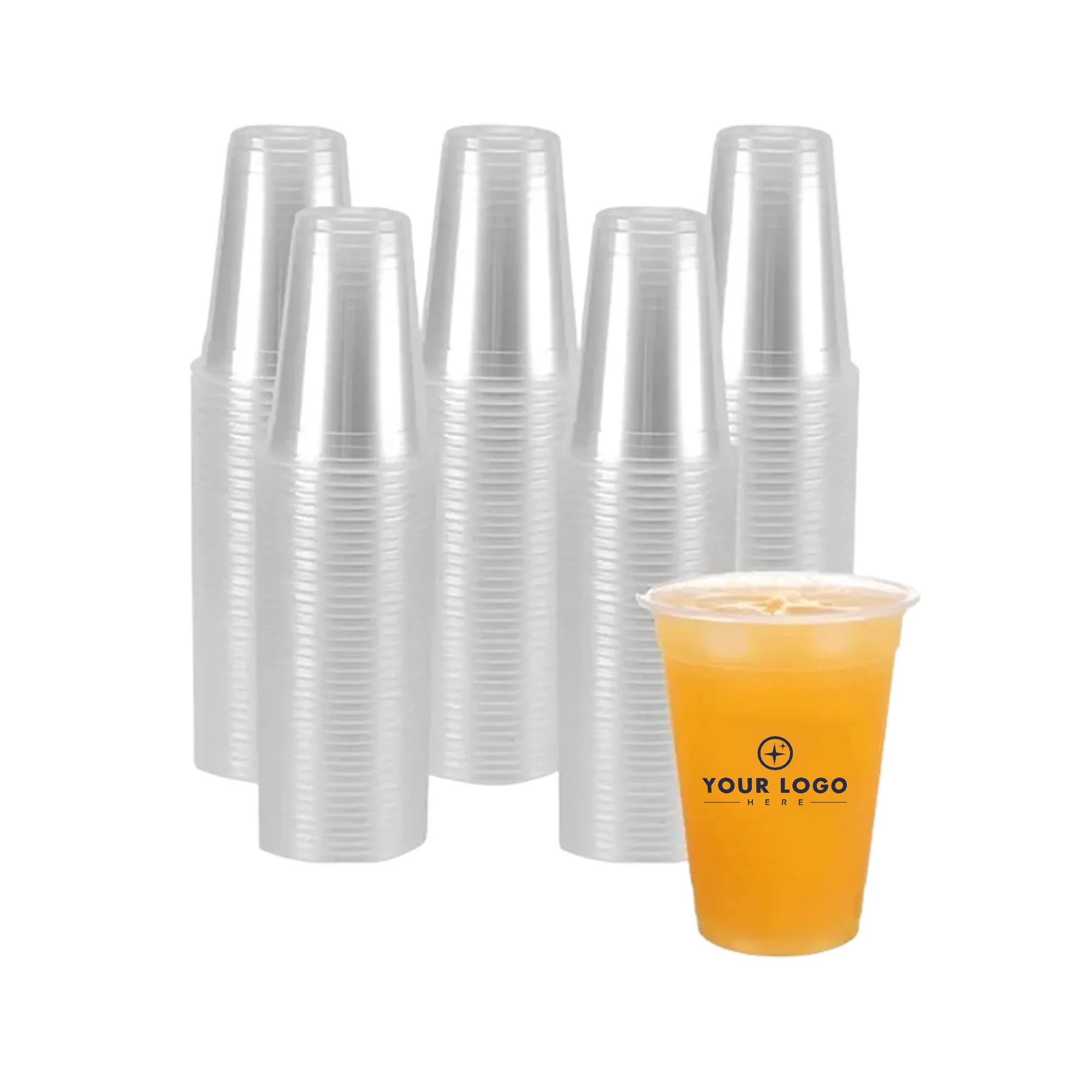 16 Oz. Clear PET Plastic Cup - Clear