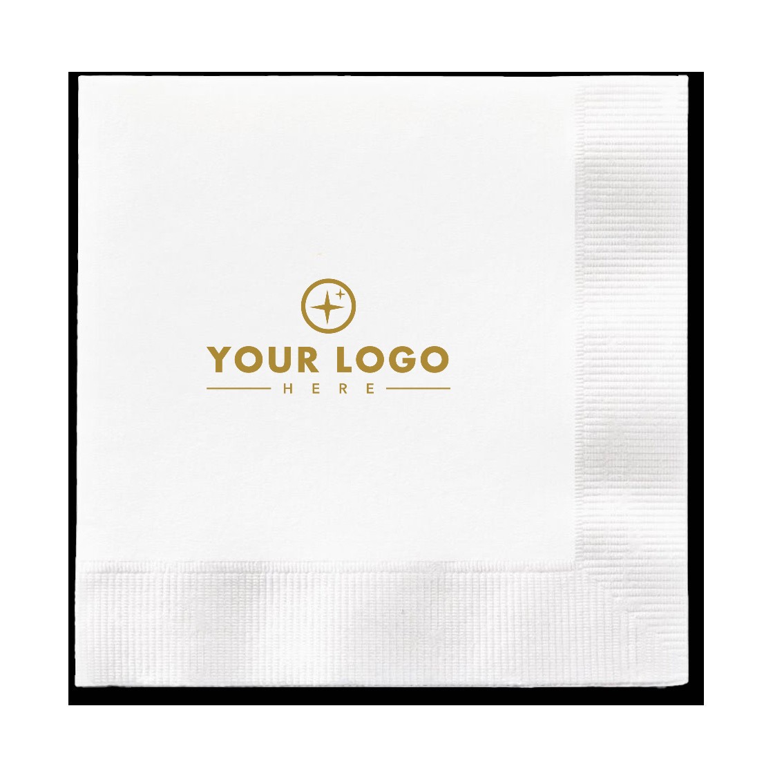 3-Ply Beverage Napkin With Recycled Content
