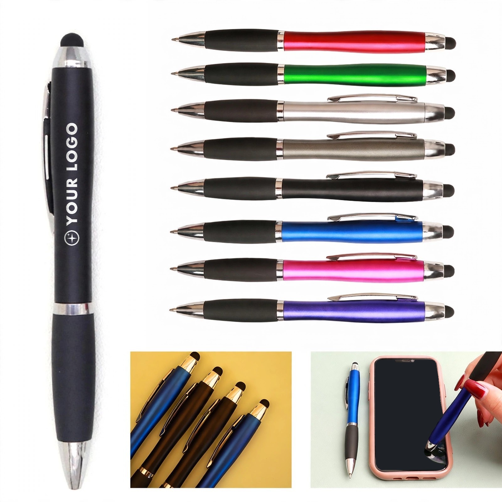 2-in-1 Ballpoint Stylus Pen
