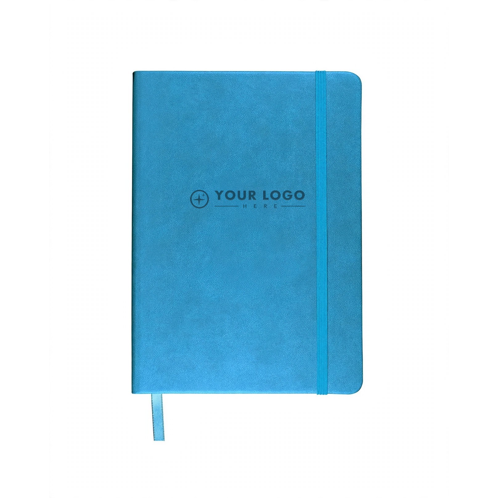 8-3/8" x 5-1/2" Hardcover Journal With Elastic Band