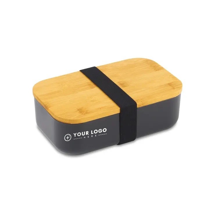 Recycled PET Lunch Box With Bamboo Lid