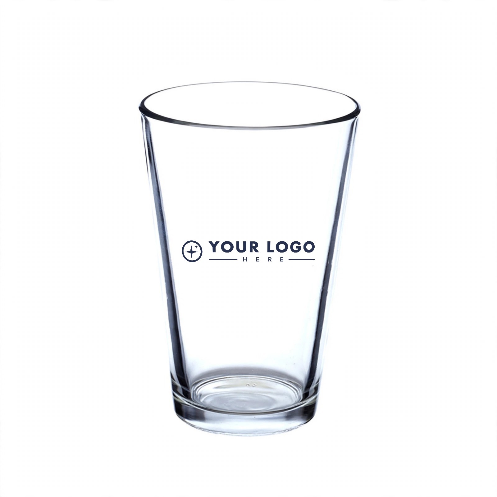 14 Oz. Glass Beverage Tumbler