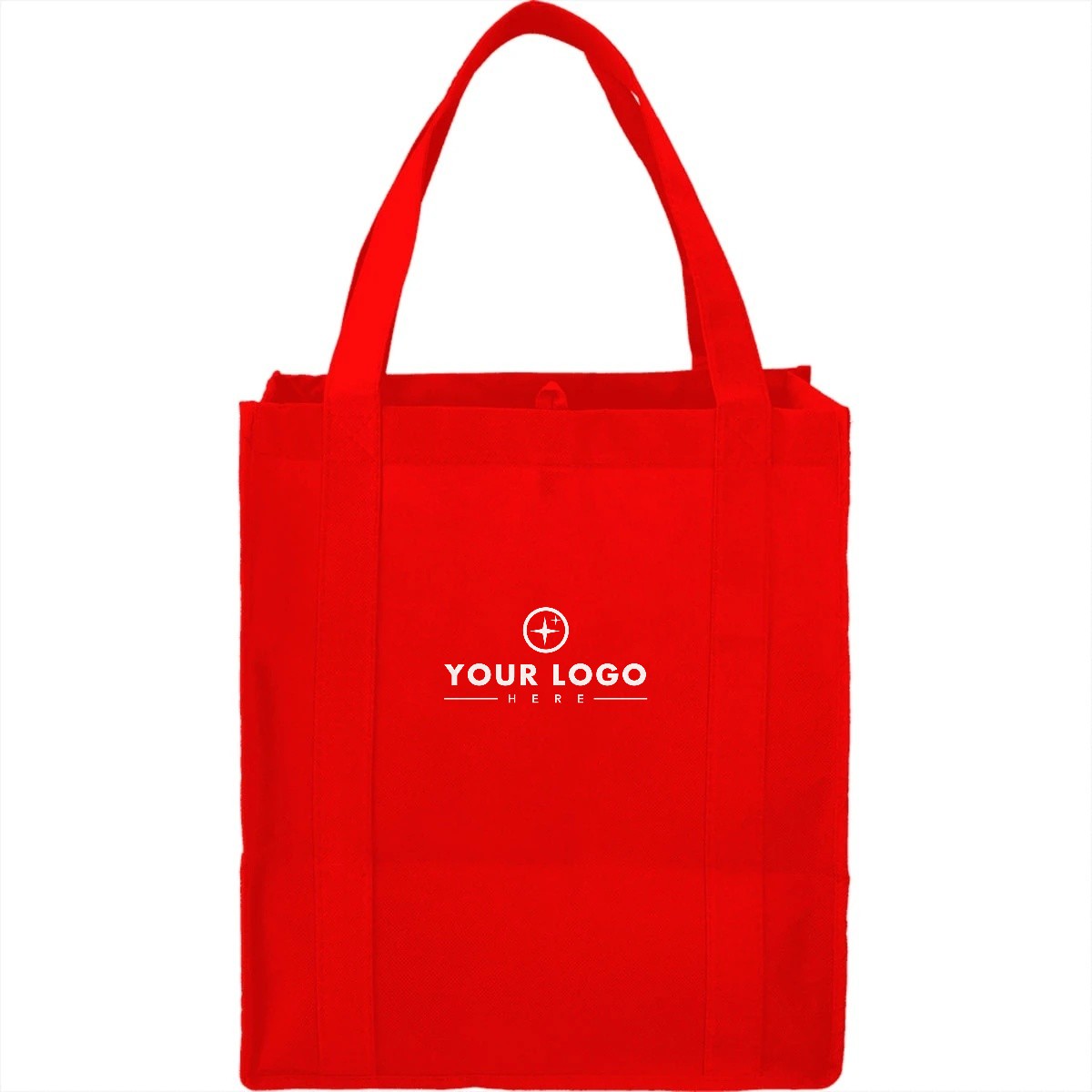 Non-Woven Grocery Tote Bag With Bottom Insert