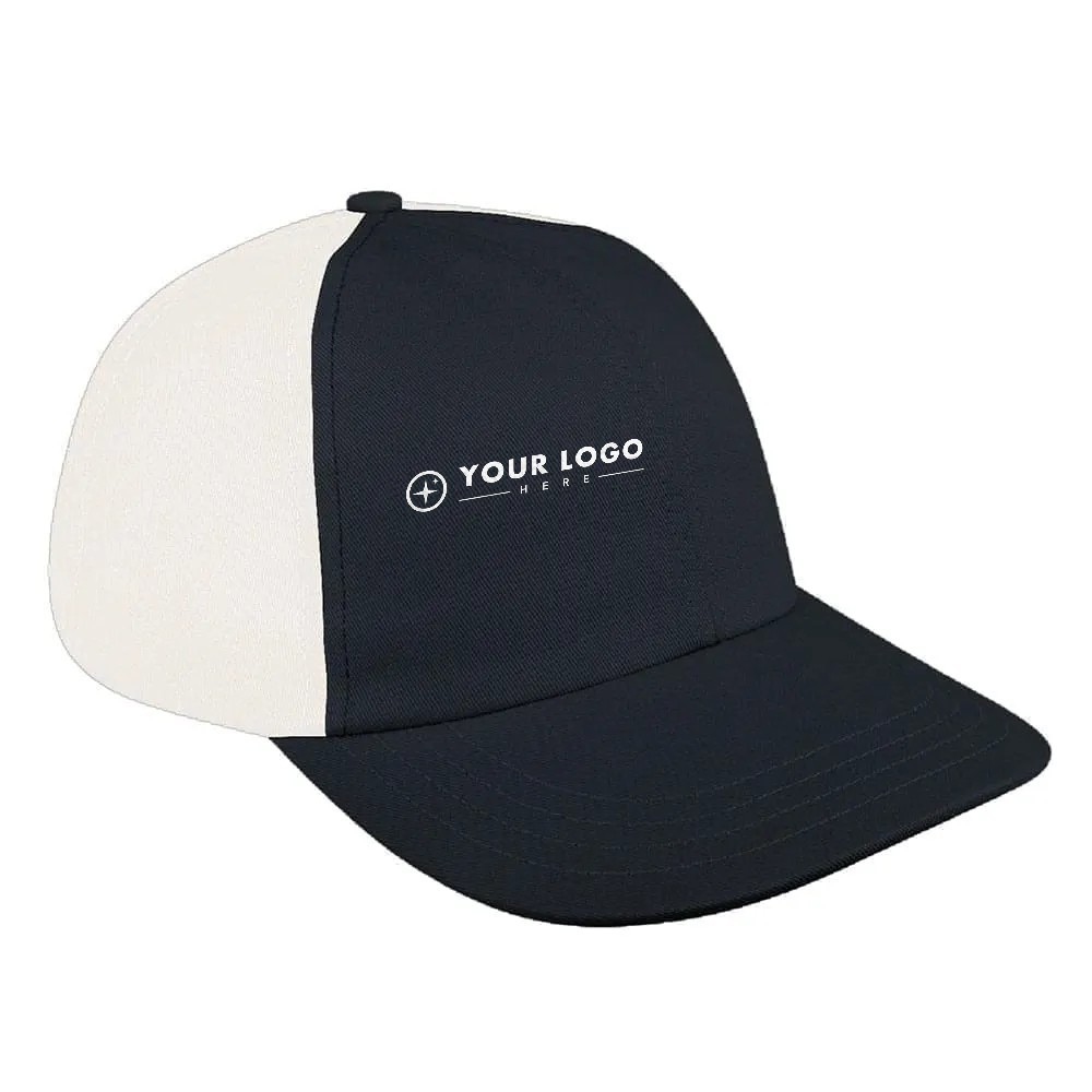 Five-Panel Poly-Cotton Baseball Hat