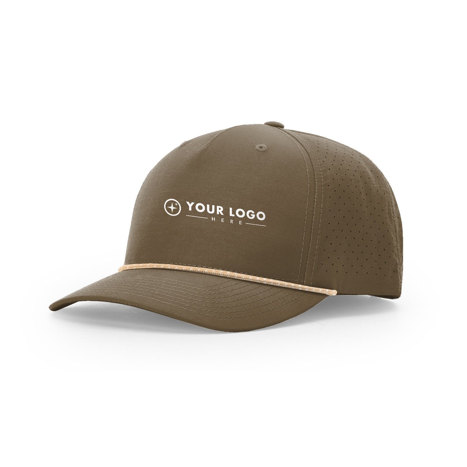 Perforated Polyester Rope Baseball Hat