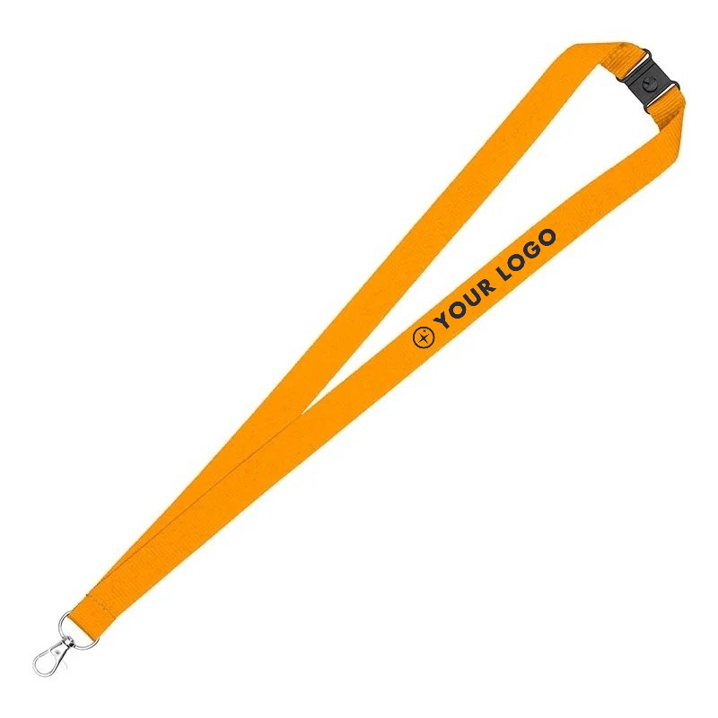 3/4" Breakaway Lanyard With Swivel Lobster Clasp