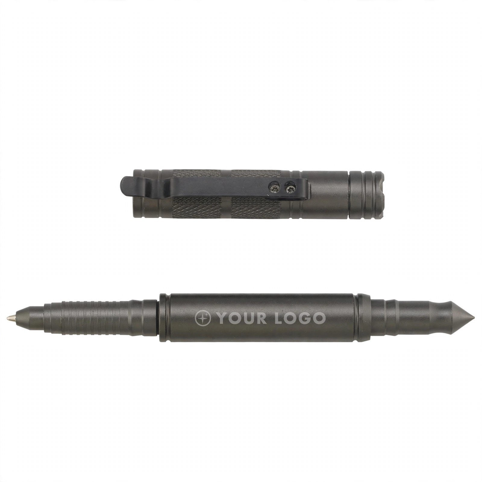 Metal Tactical Pen With LED Light and Glass Breaker