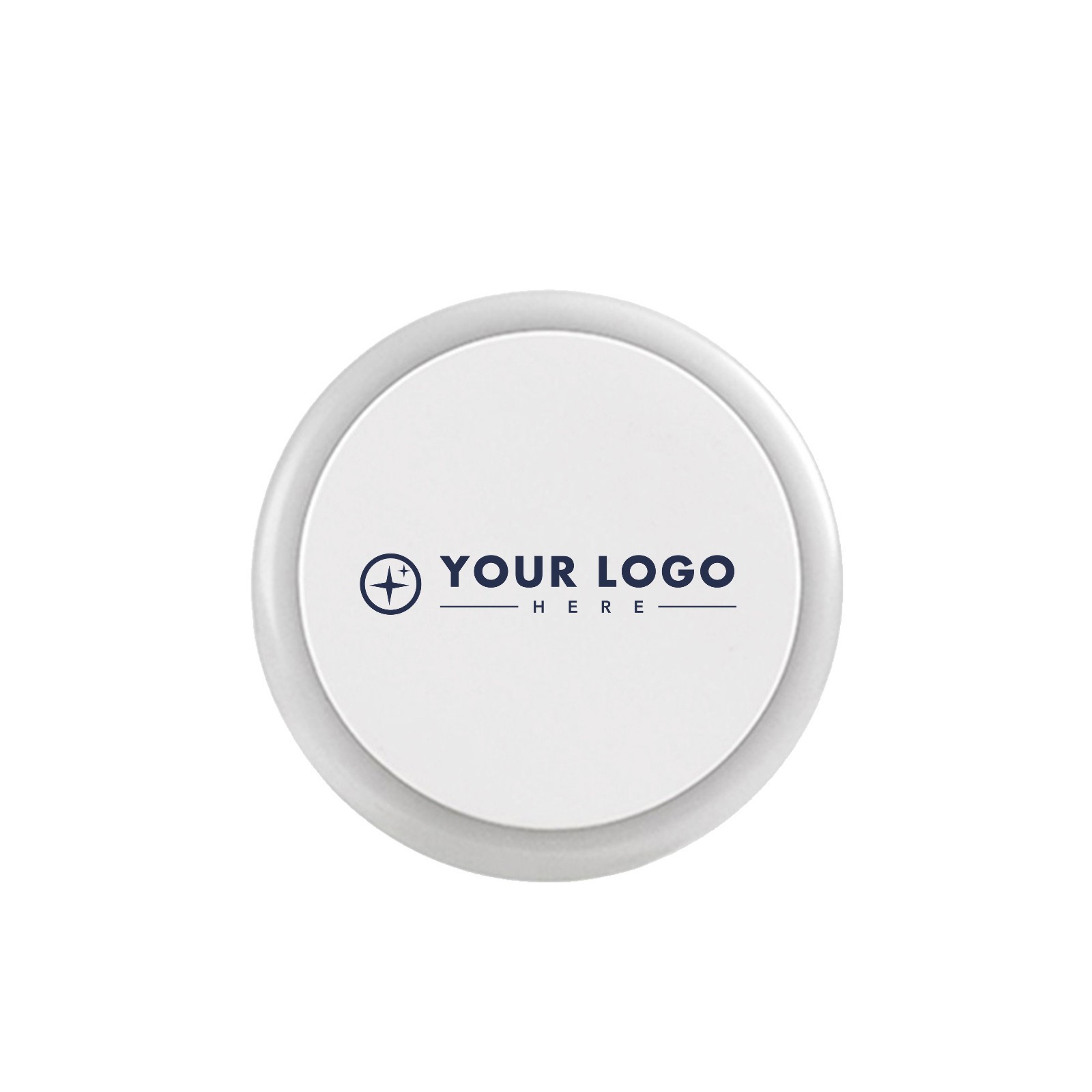 Round LED Night Light With Dusk-to-Dawn Sensor