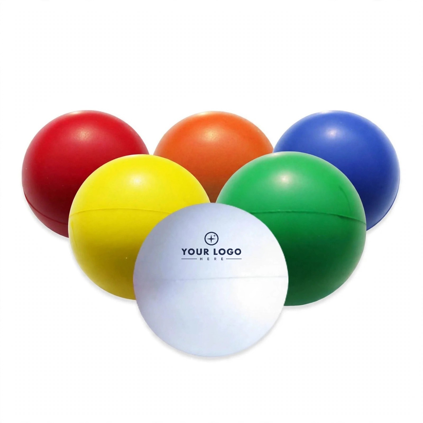 2.5" High-Rebound PU Foam Stress Ball