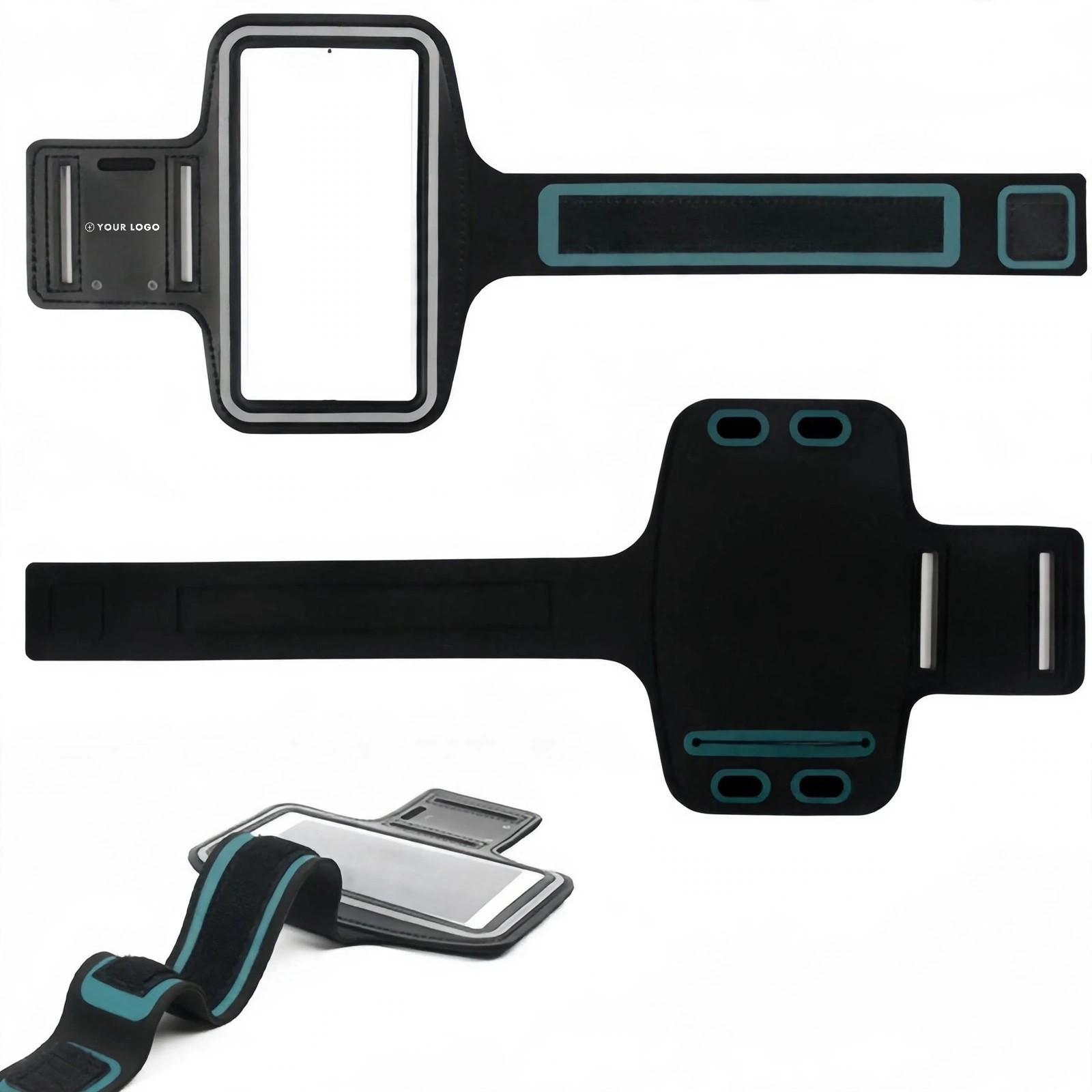 Reflective Sports Phone Armband