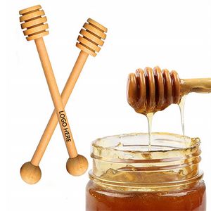 Wood Honey Stick - Wood Brown