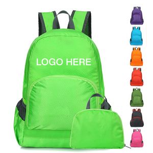 Travel Foldable Backpack - Light Green