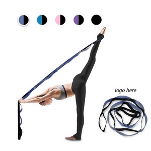 Yoga Stretch Band - Blue/Black