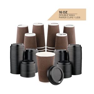 8 Oz. Disposable Paper Cup - Brown