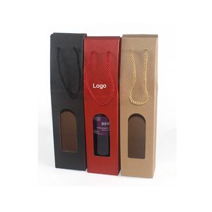 Non-Woven Wine Bags - Black