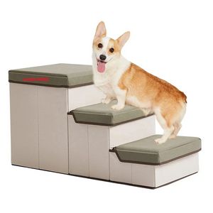 Pet Steps - Beige/Green