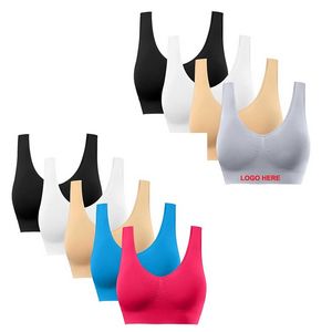 Mesh Running Bra - Black