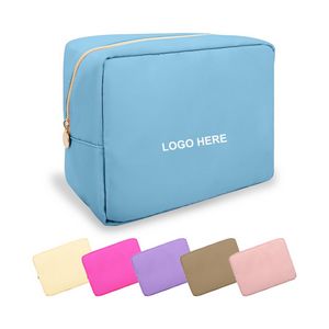 Zippered Pencil Case - Blue