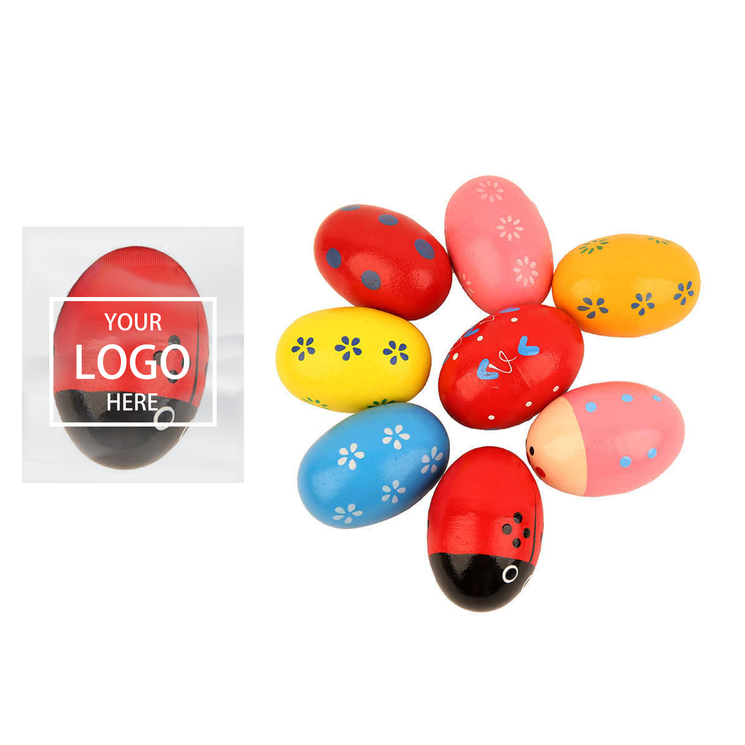 Egg Shaker Toy - Yellow
