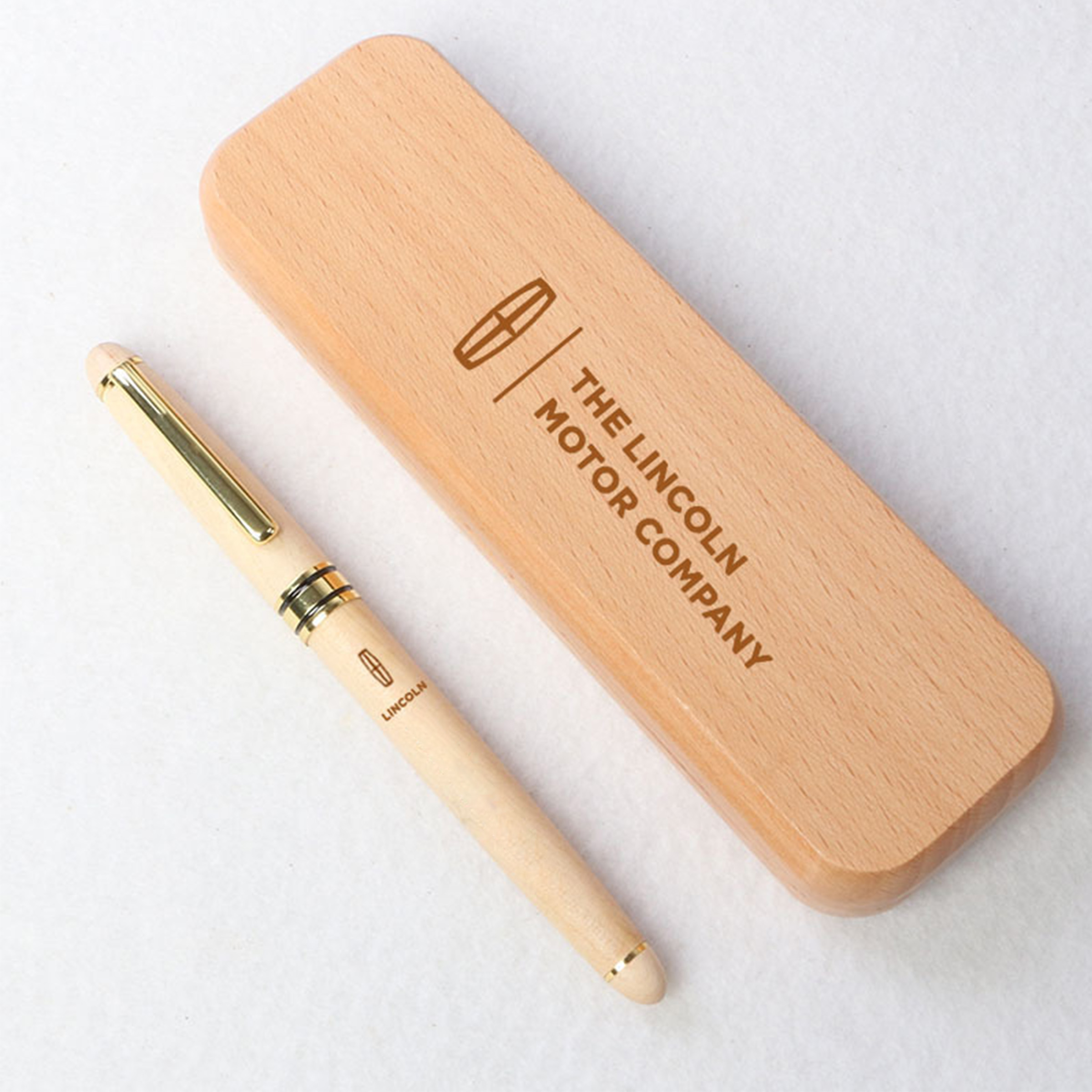 Wooden Pen Case Set