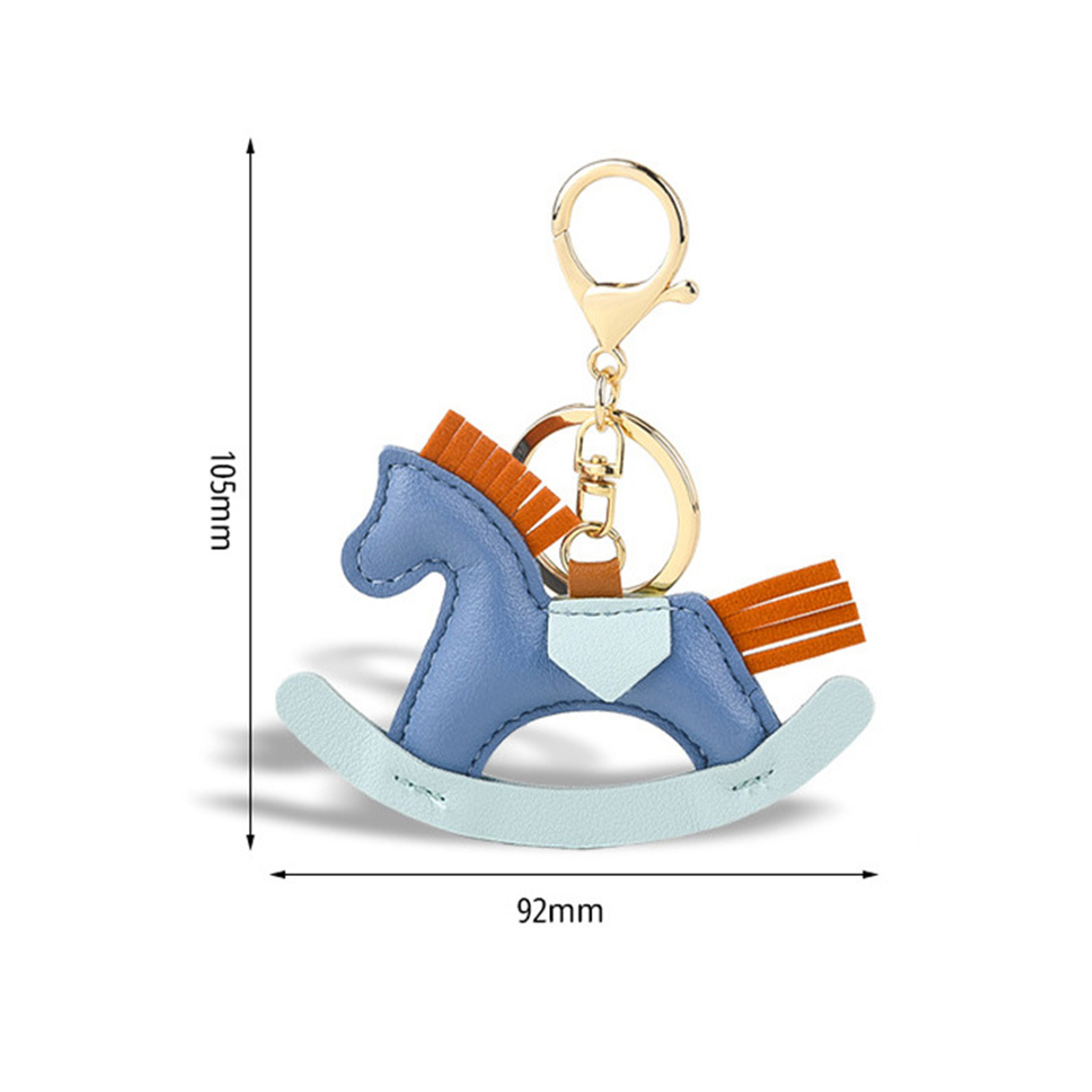 Rocking Horse Fun Keychain
