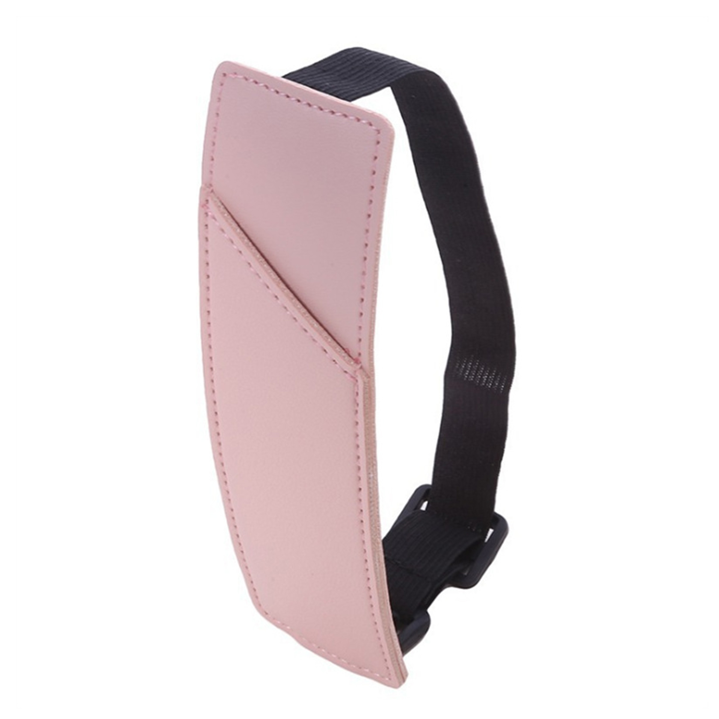 Elastic Strap Leather Pen Case