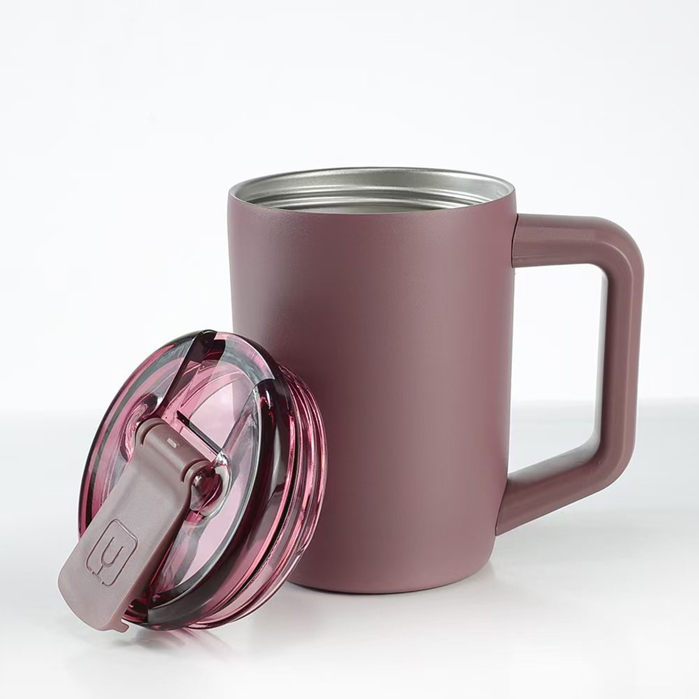 15 oz Portable Coffee Mug with Lid
