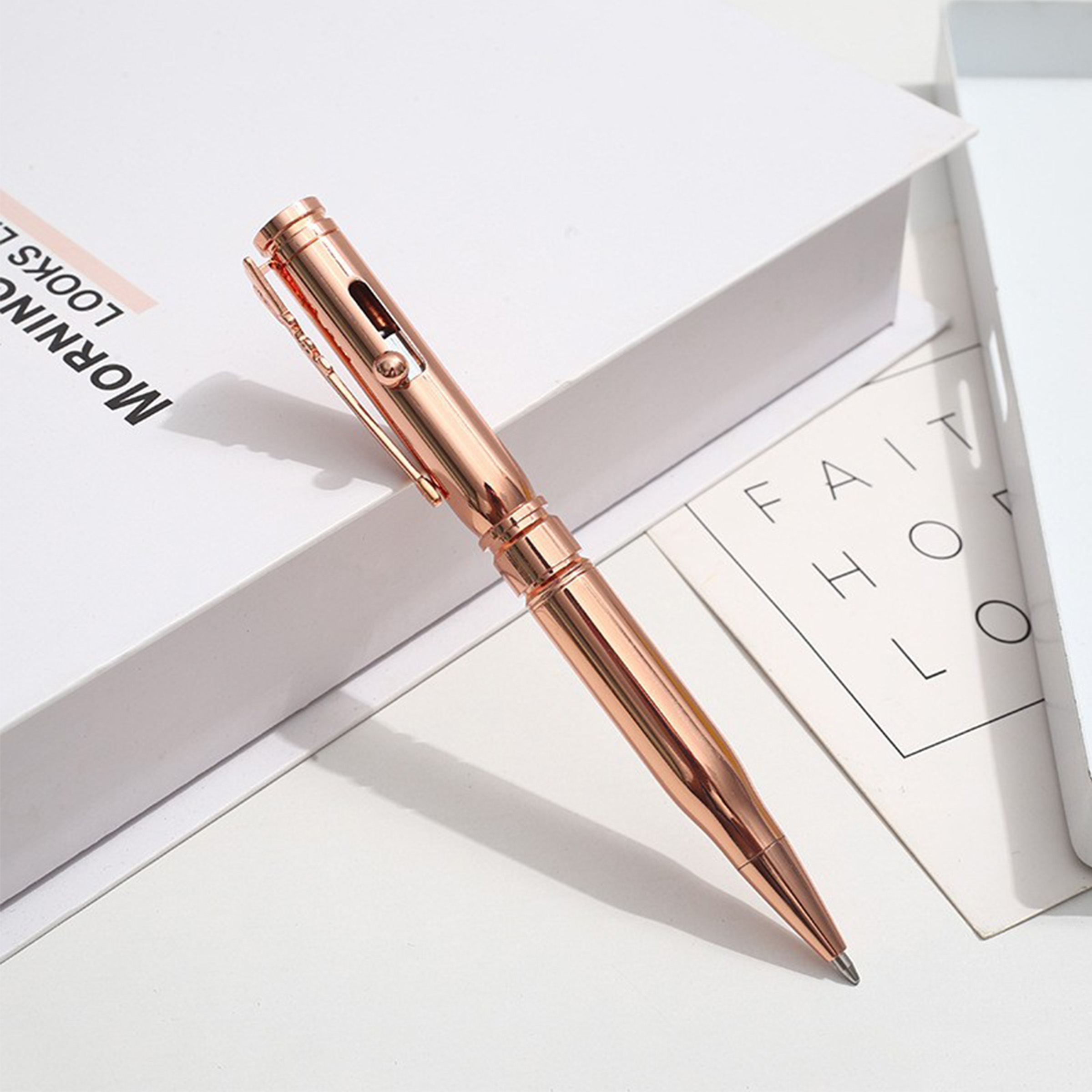 Bolt Action Metal Ballpoint Pen