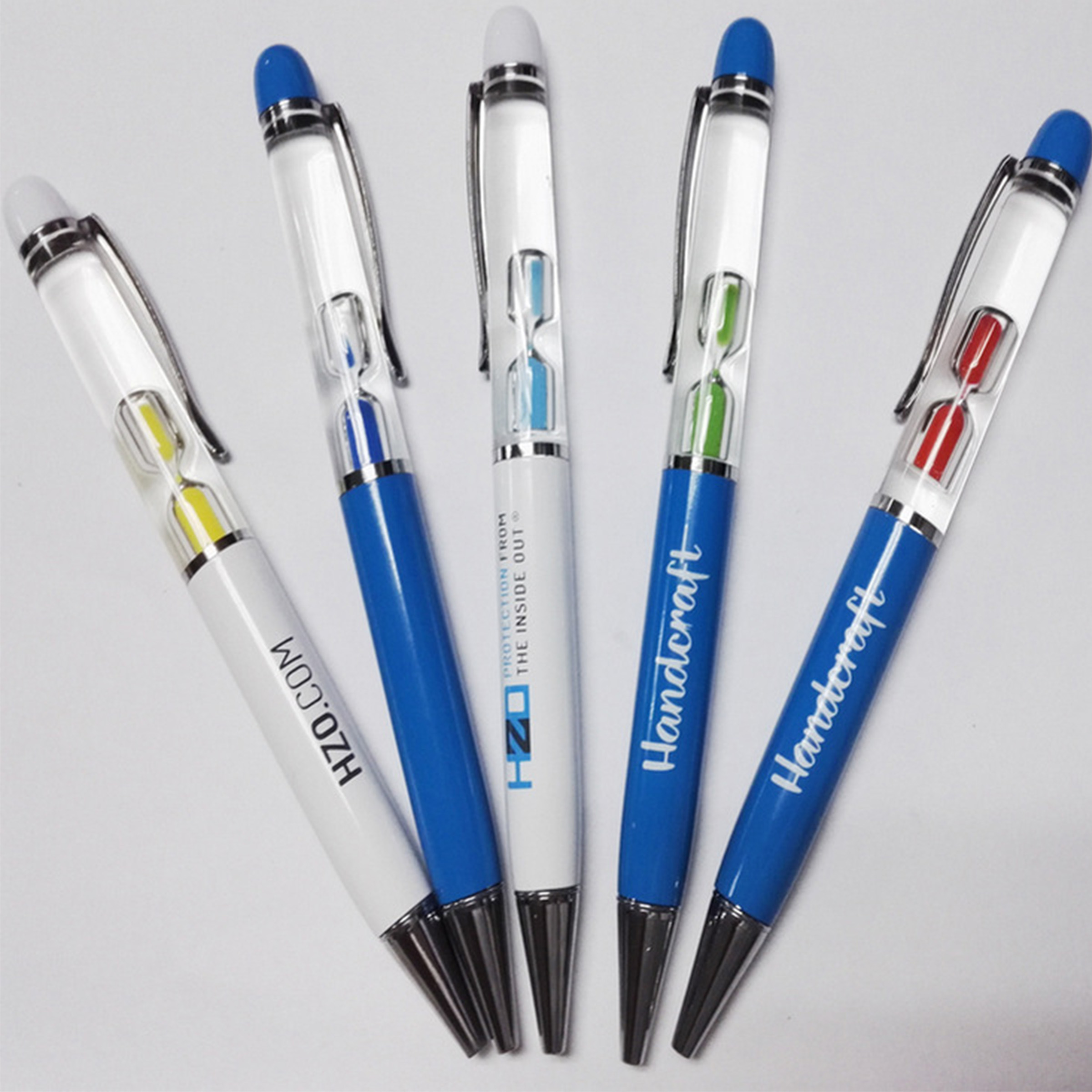 3D Floating Hourglass Oil Pen