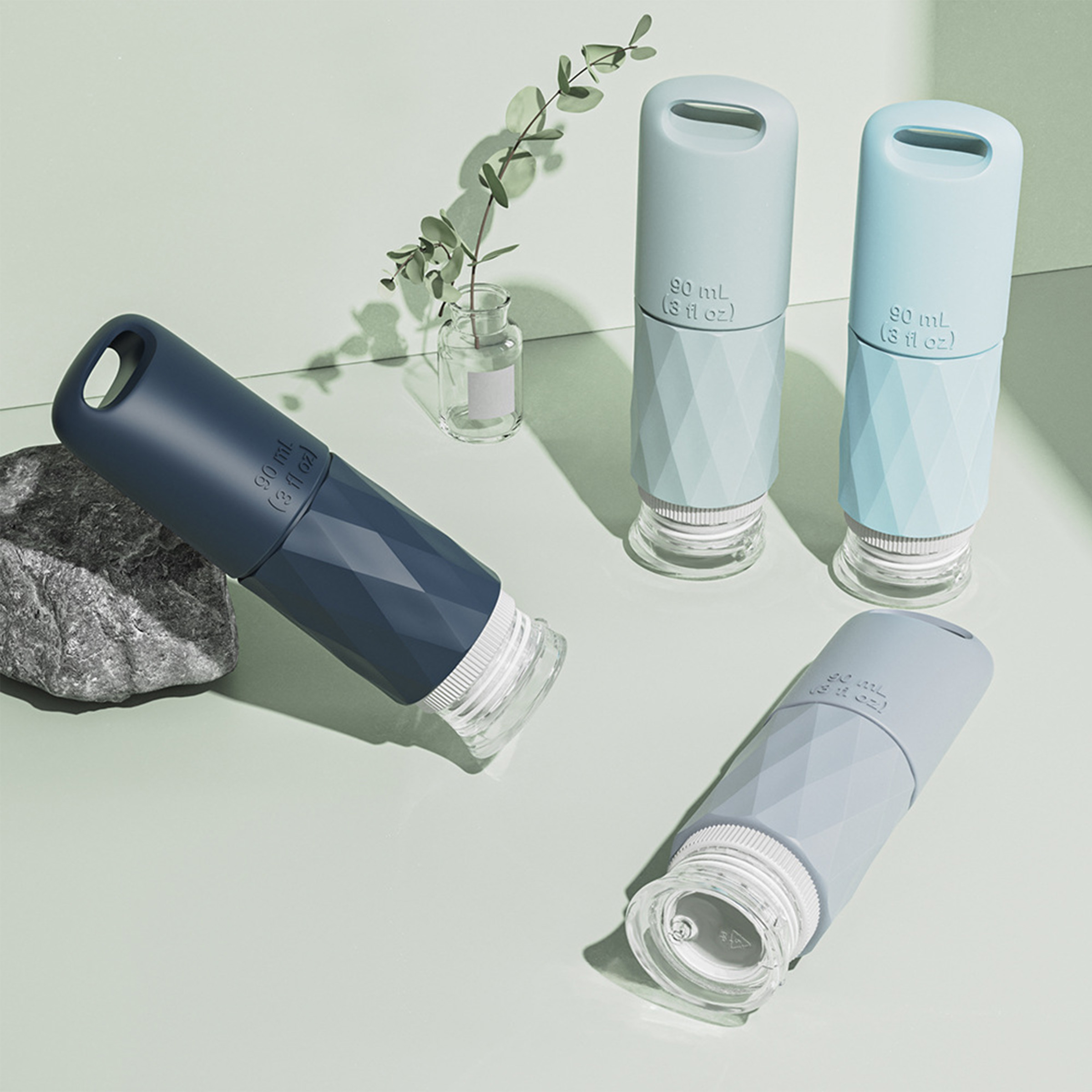Leakproof Travel Toiletry Bottle Set